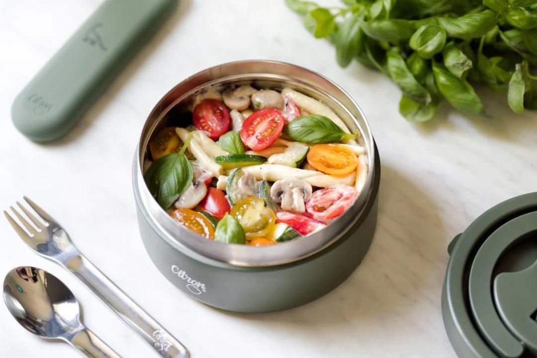 quick mushroom and courgette pasta recipe