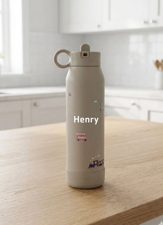 350ml Insulated Water Bottle - Vehicles