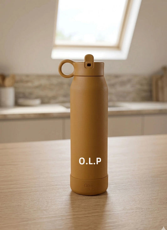 350ml Insulated Water Bottle - Caramel