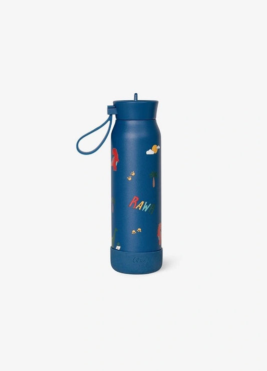 350ml Insulated Water Bottle - Dino