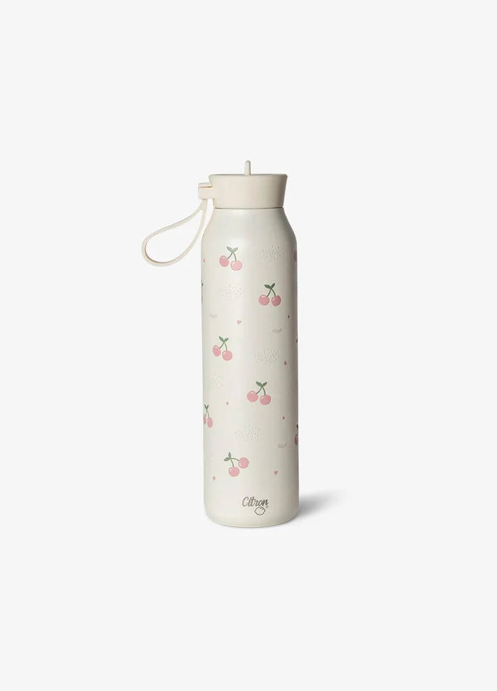 500ml Insulated Water Bottle - Cherry