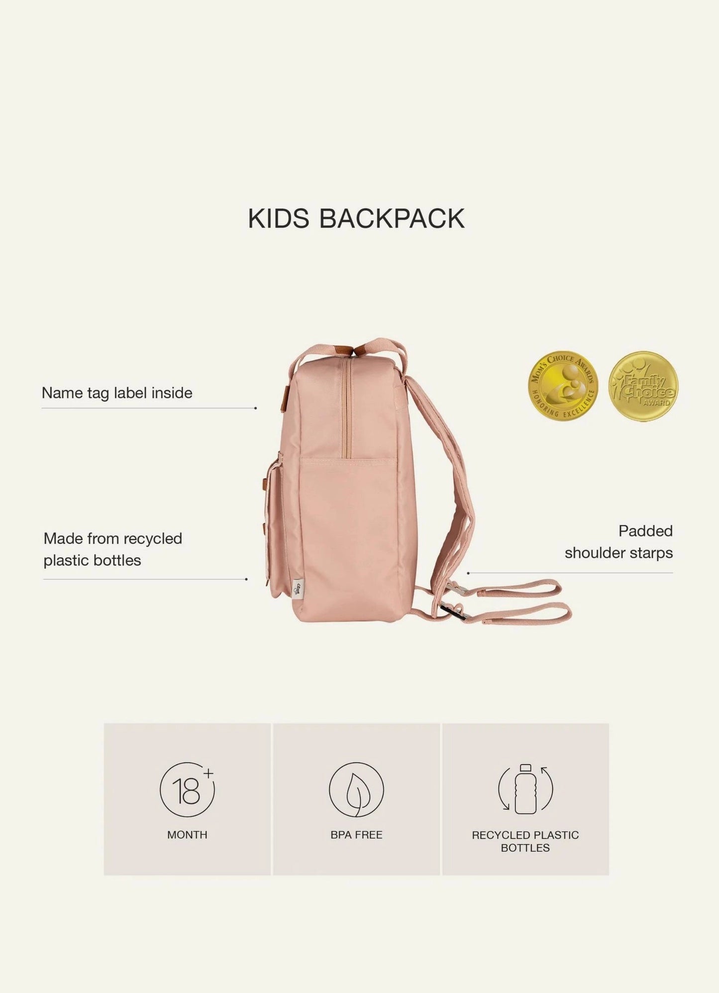 Kids Backpack (2+) - Dino