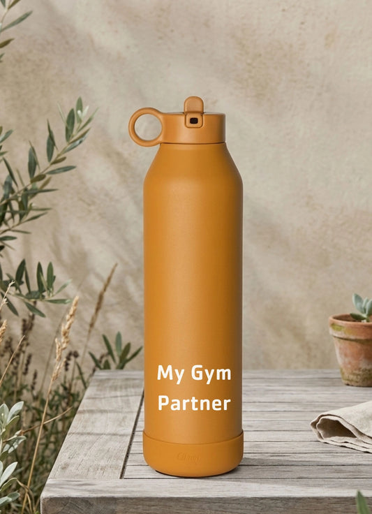 750ml Insulated Water Bottle - Caramel