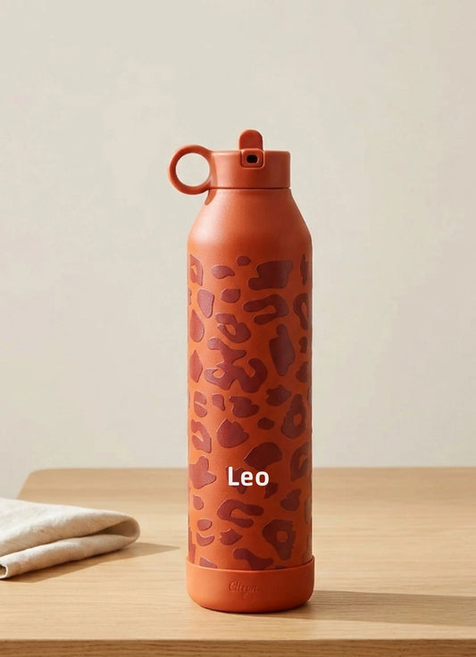 750ml Insulated Water Bottle - Leo