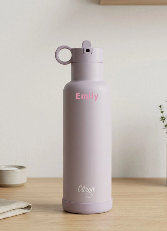 750ml Insulated Water Bottle - Purple