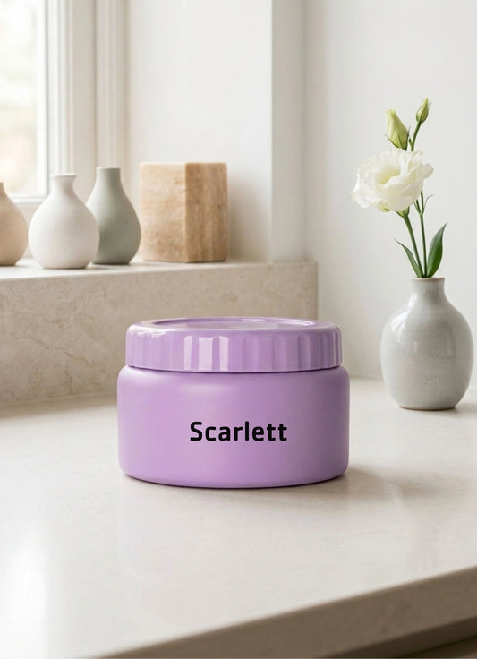 Insulated Food Flask 250ml - Purple