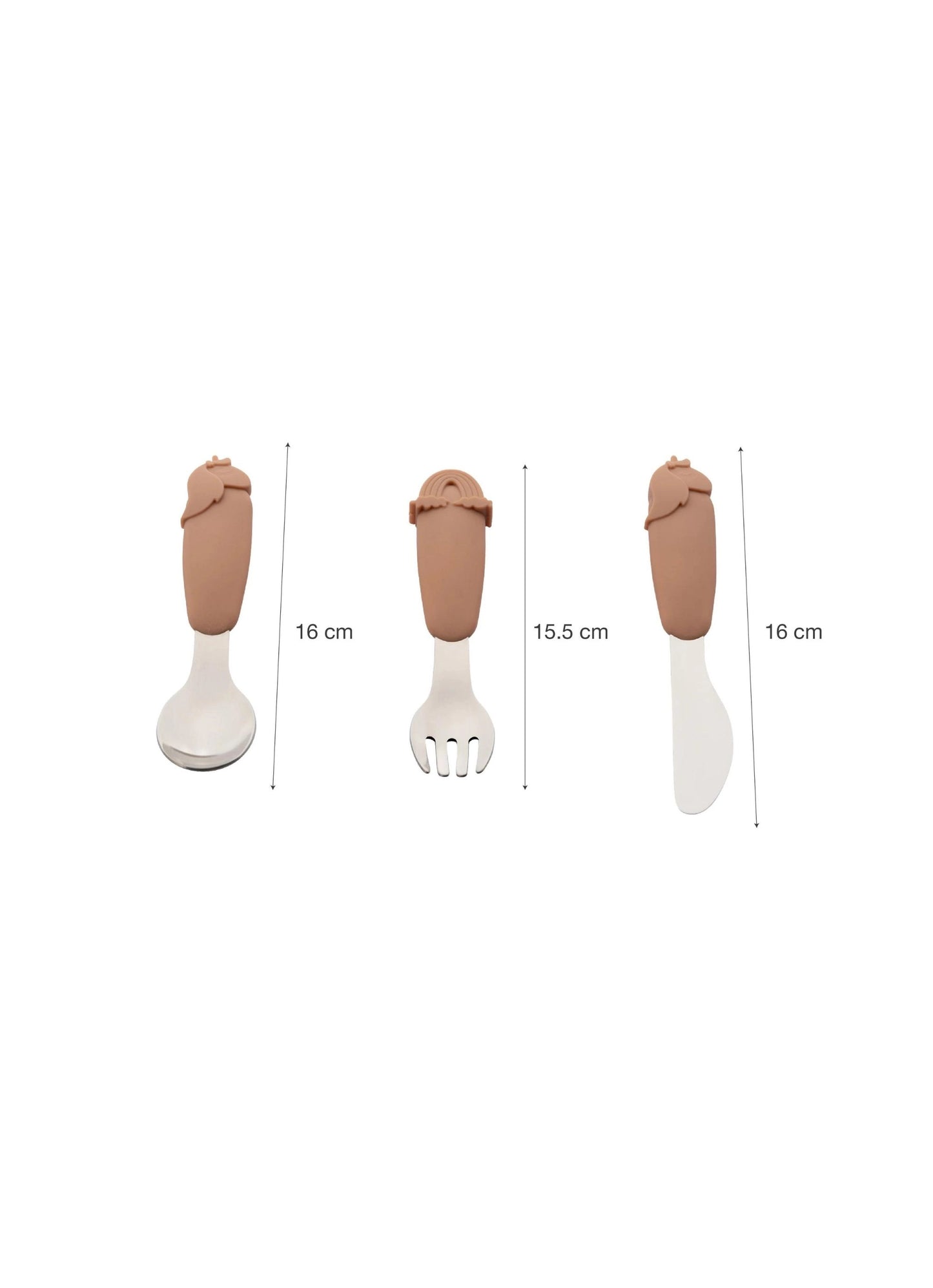 3-Piece Unicorn Cutlery Set
