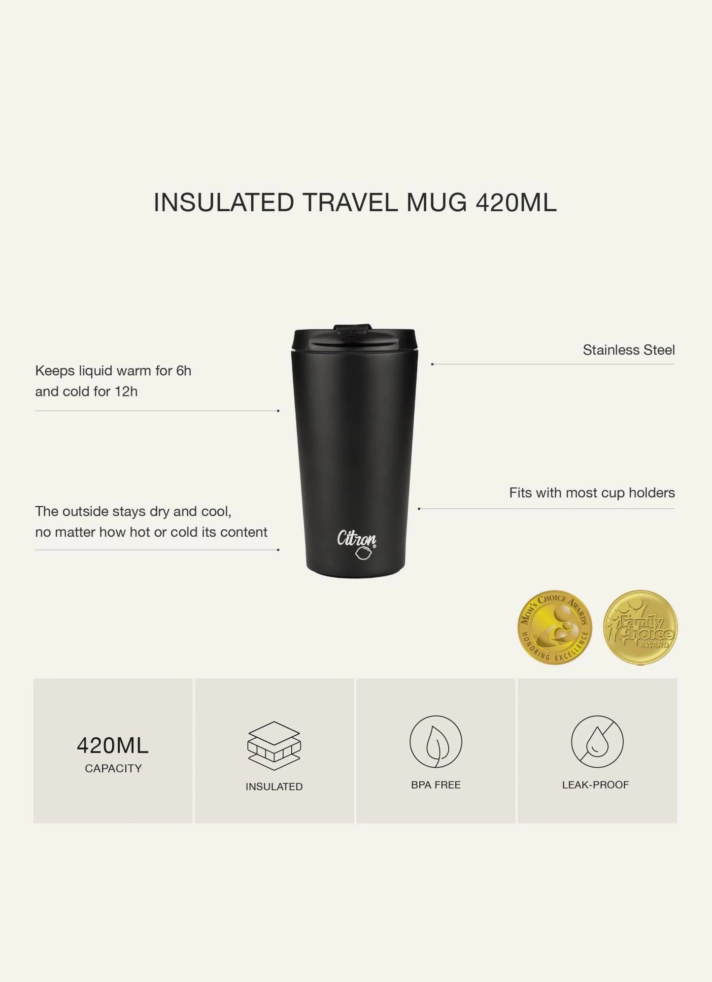 Coffee Mug 420ml - Blue
