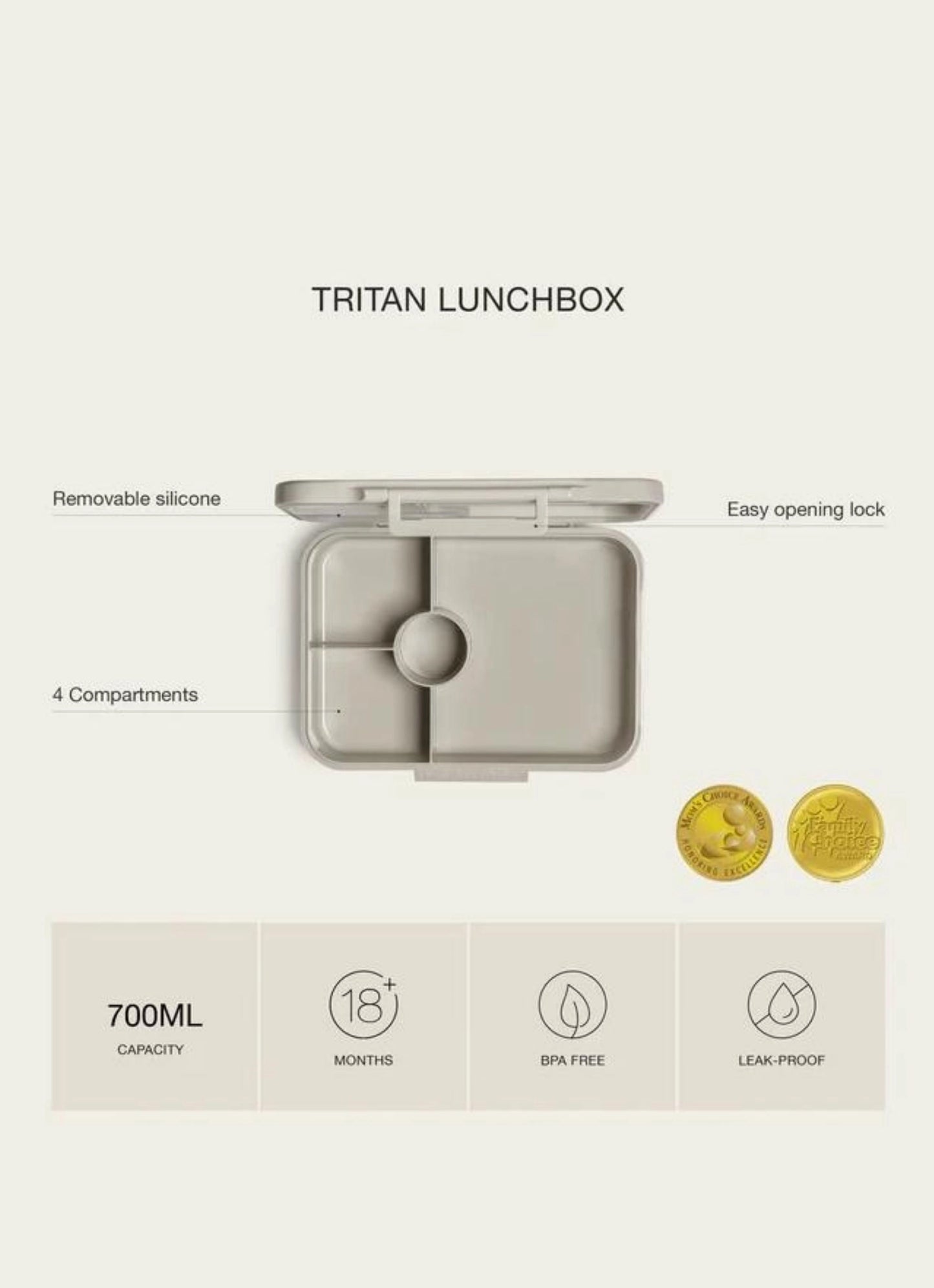 Tritan Lunch Box - Cool Kid