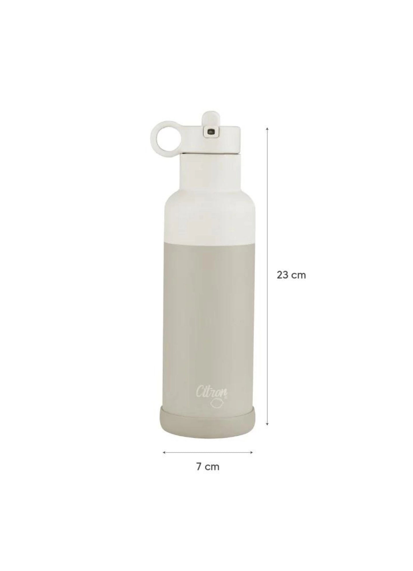 500ml Insulated Water Bottle - Dusty Blue