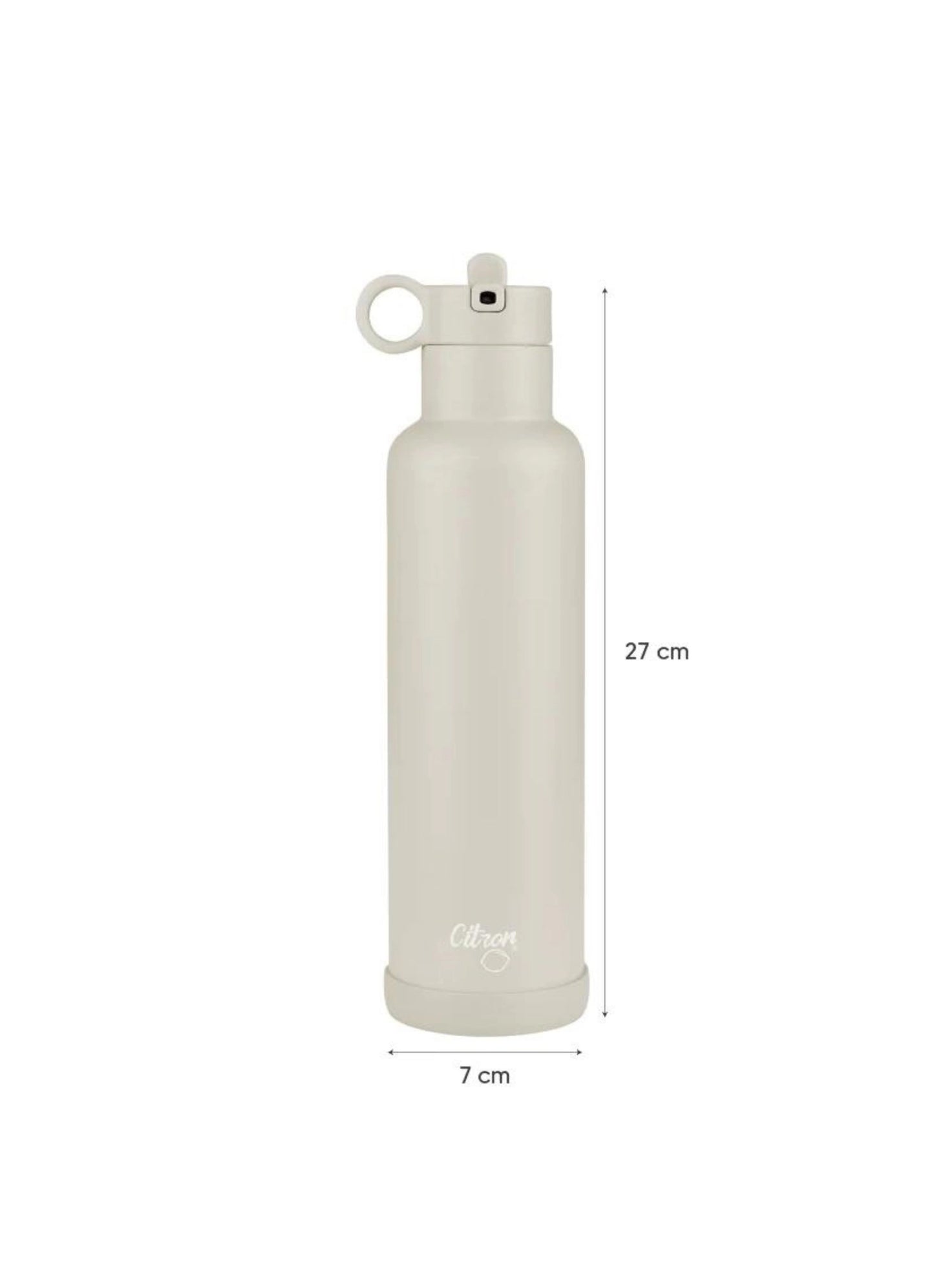 750ml Insulated Water Bottle - Black