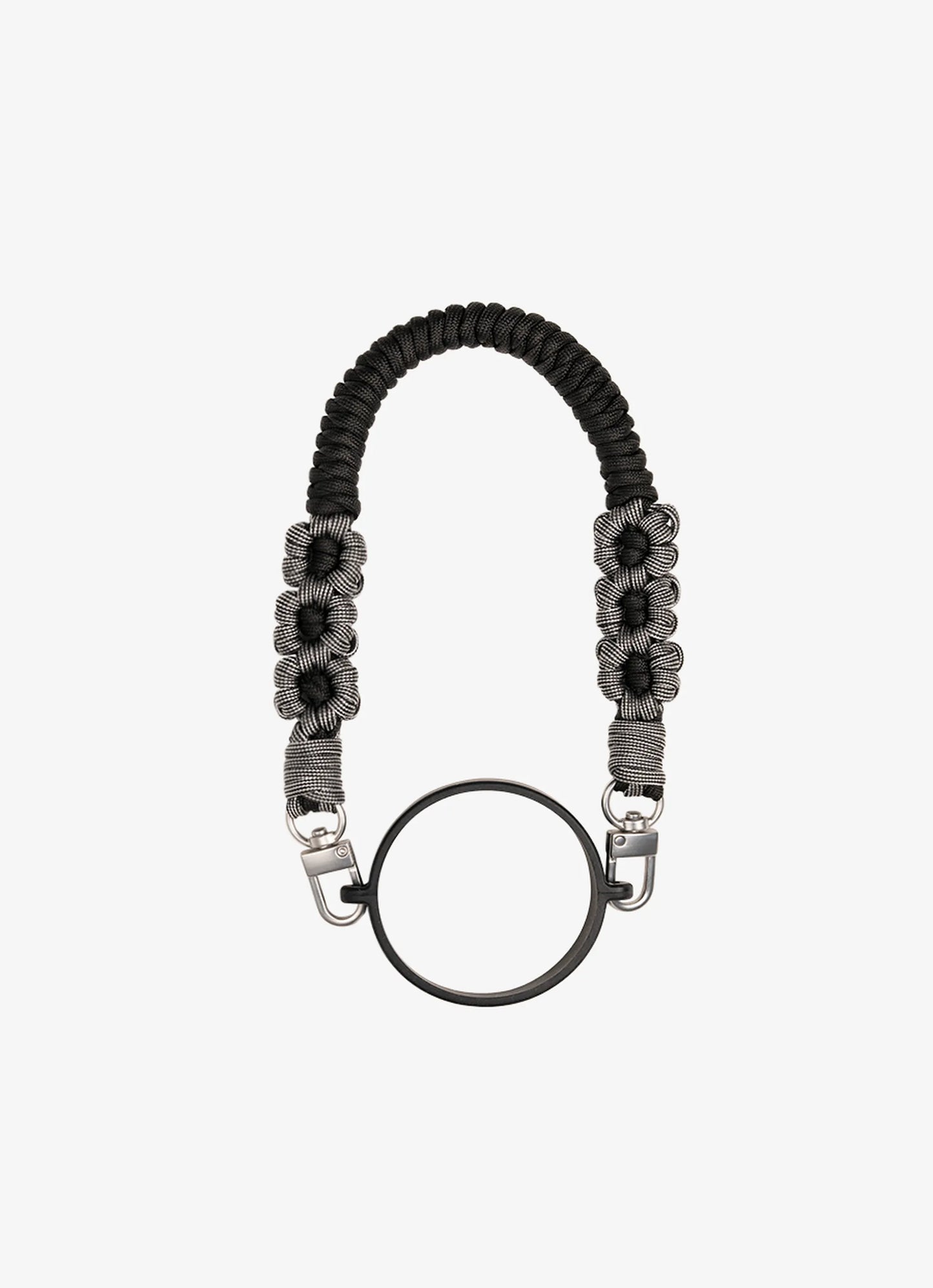 Woven Water Bottle Handle Strap - Black