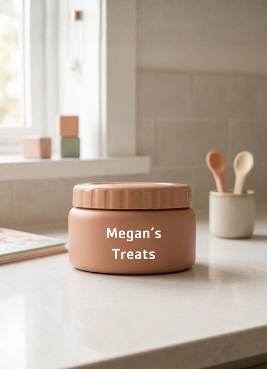 Insulated Food Flask 250ml - Blush Pink