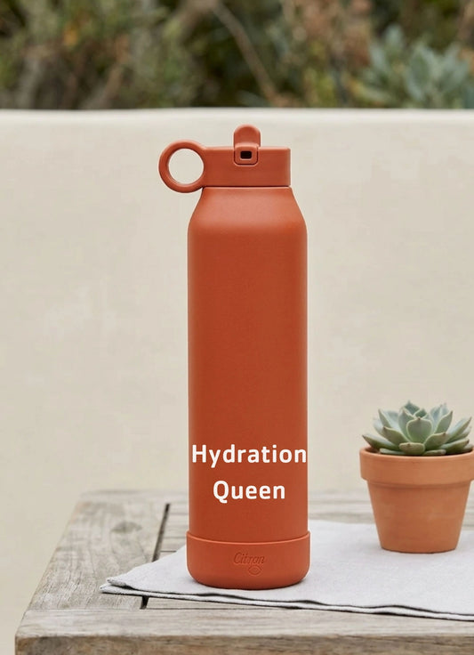 500ml Insulated Water Bottle - Brick