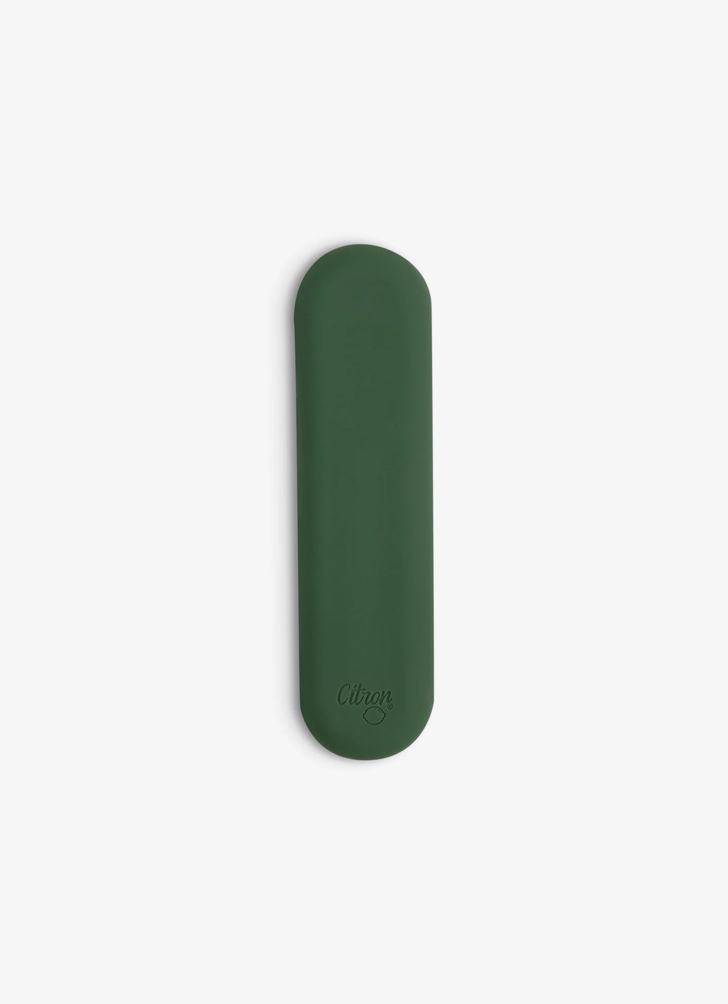 Eco Cutlery Set + Case in Green/ Cream