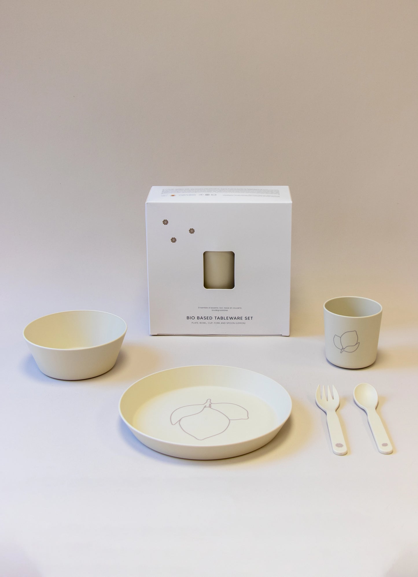 Eco Tableware Set - Lemon