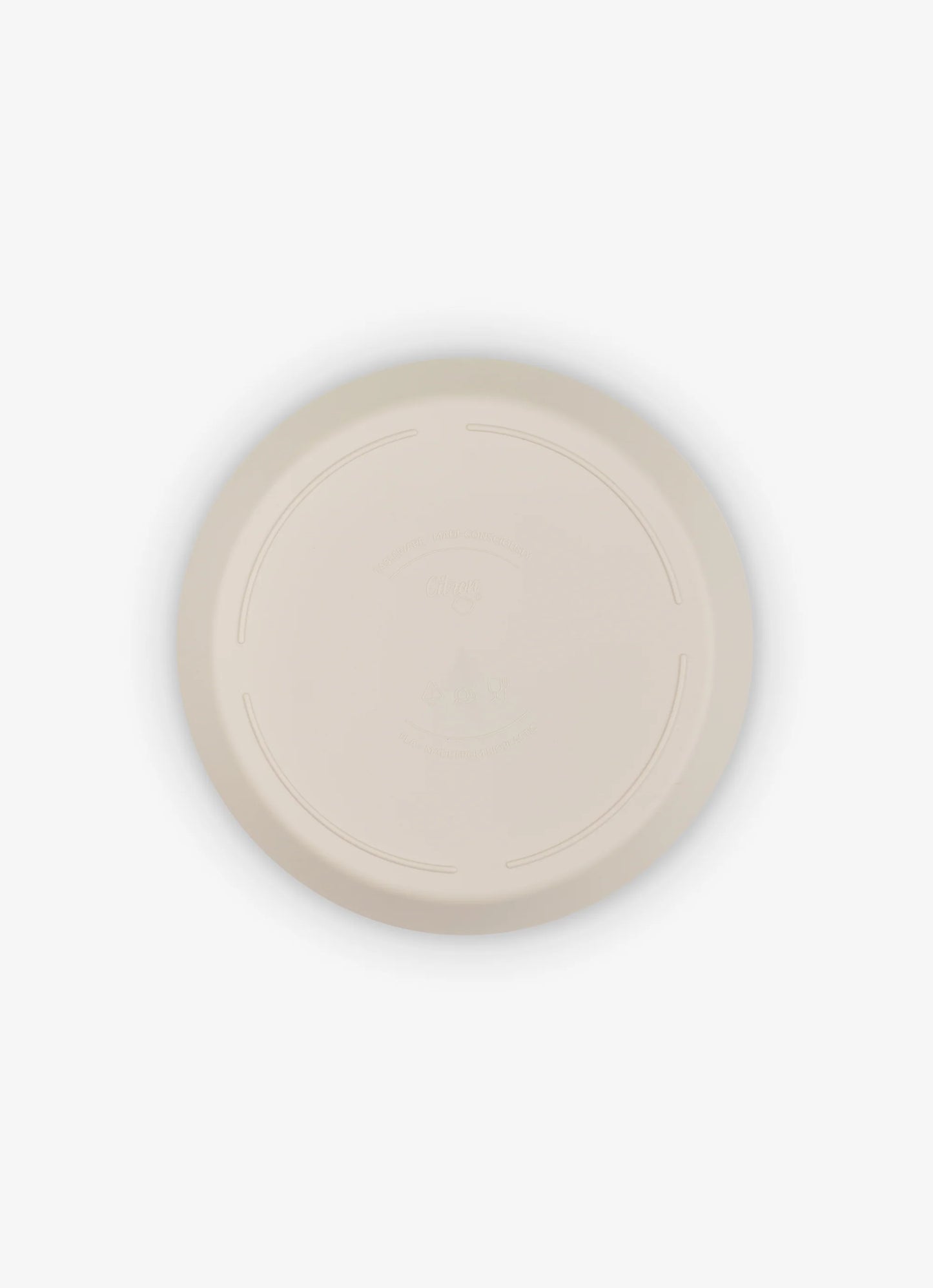 Eco Plates Set of 4 - Pink/Cream