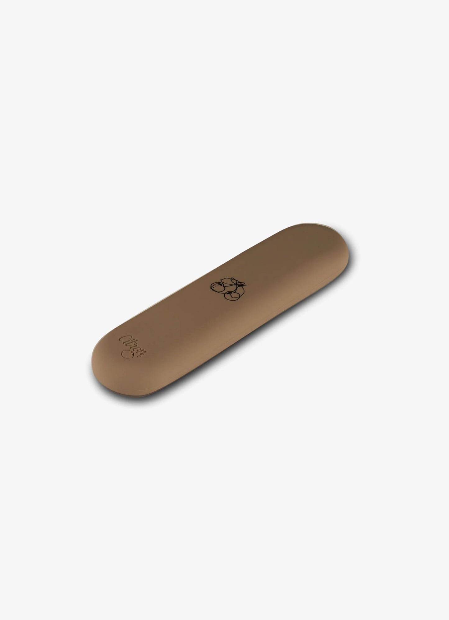 Cutlery Set with Silicon Case Brown