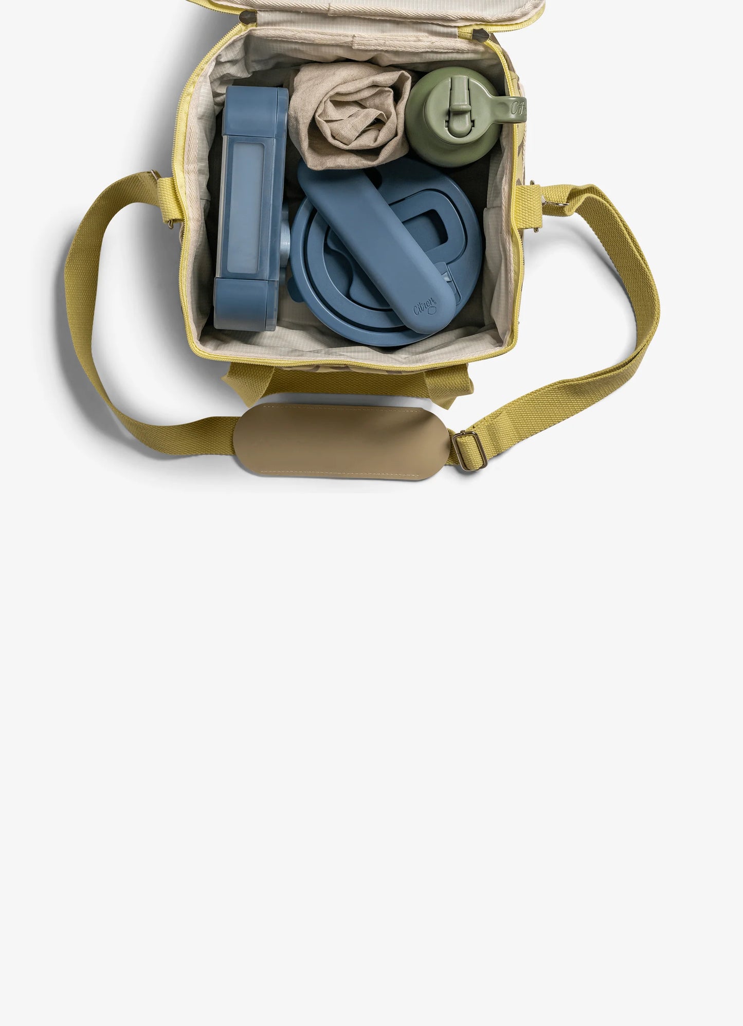 Insulated Picnic and Lunch Bag - Thunder Yellow