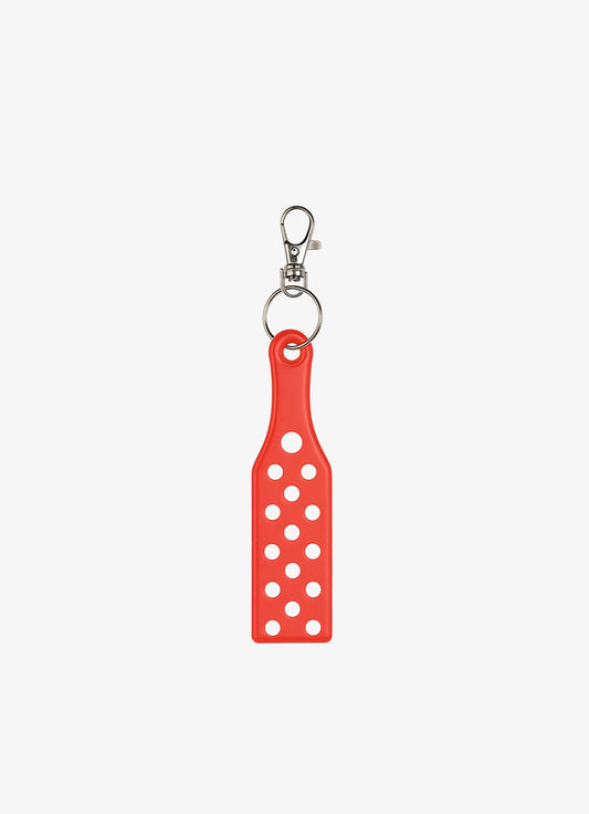 Keyring With Charms - Red