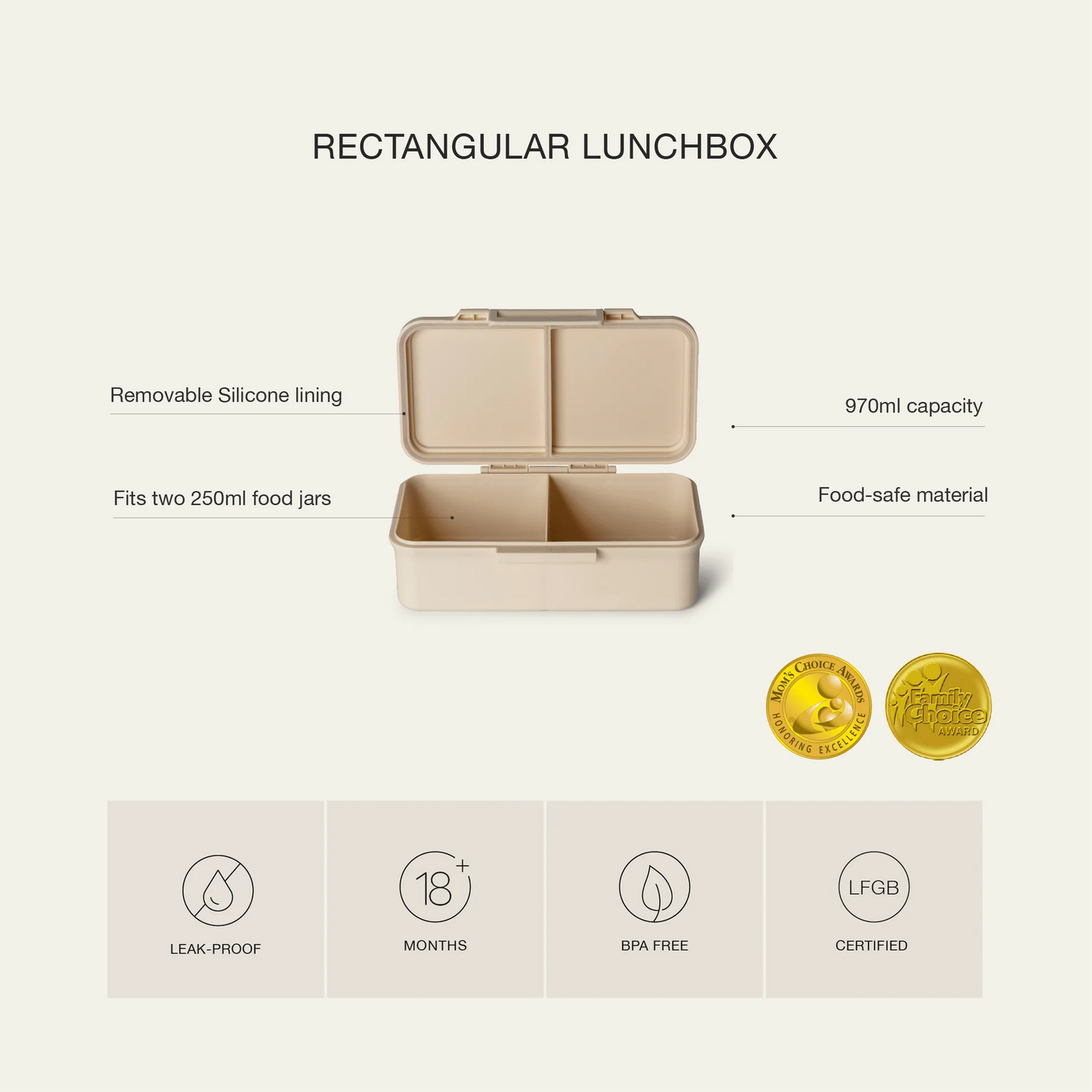 Rectangle Lunch Box Ballerina