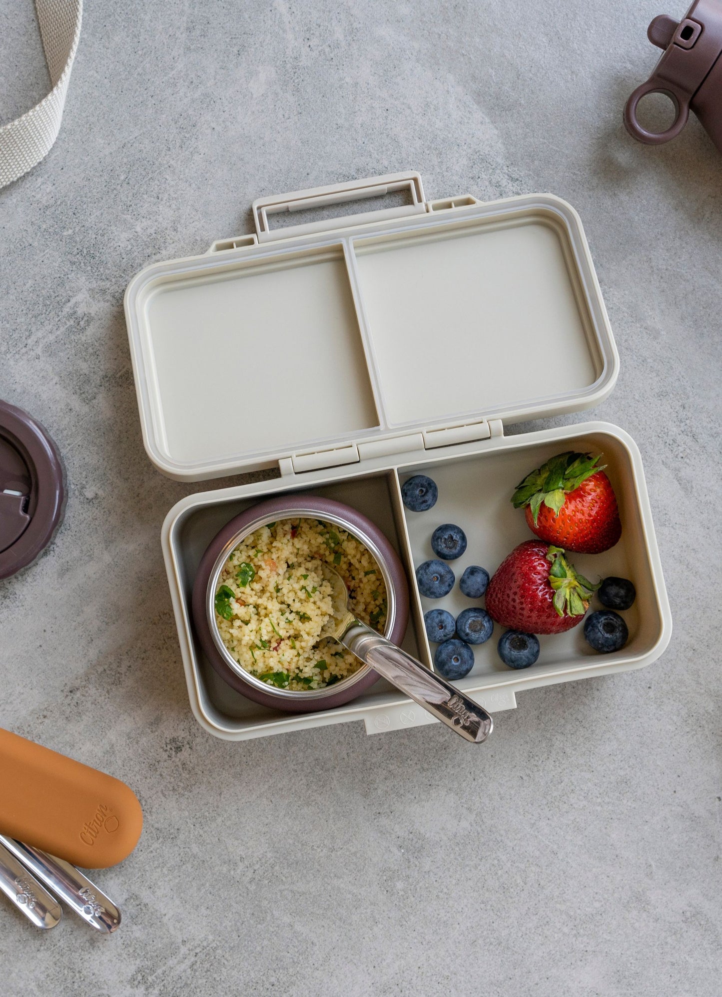 Rectangle Lunch Box - Vehicles