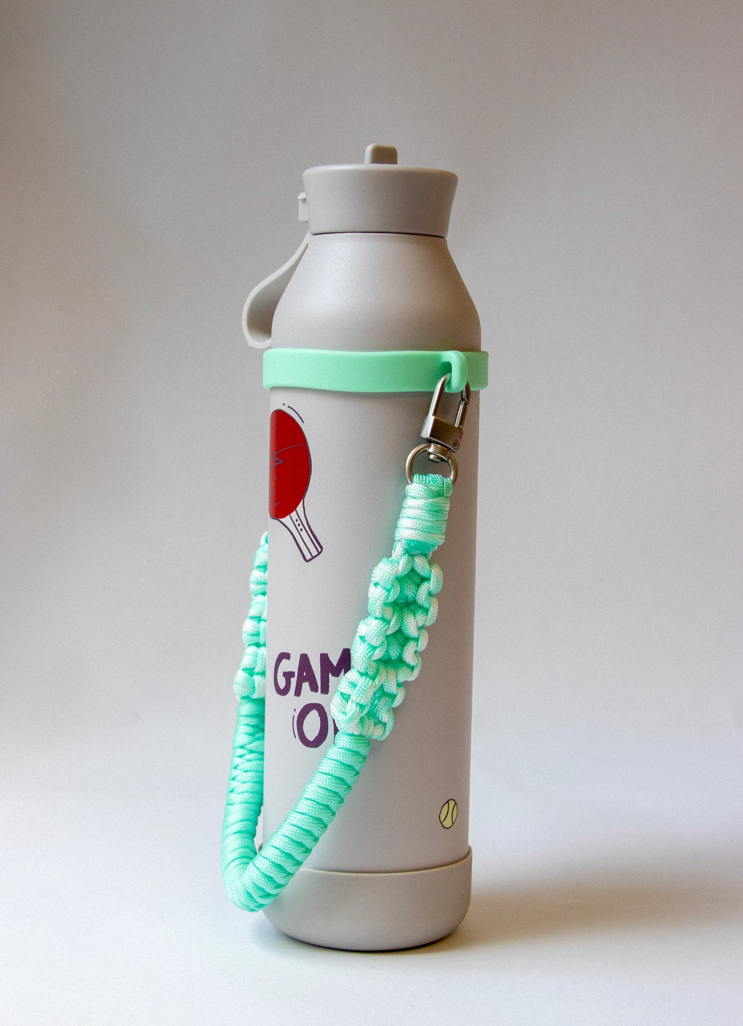 Woven Water Bottle Handle Strap - Mint Green