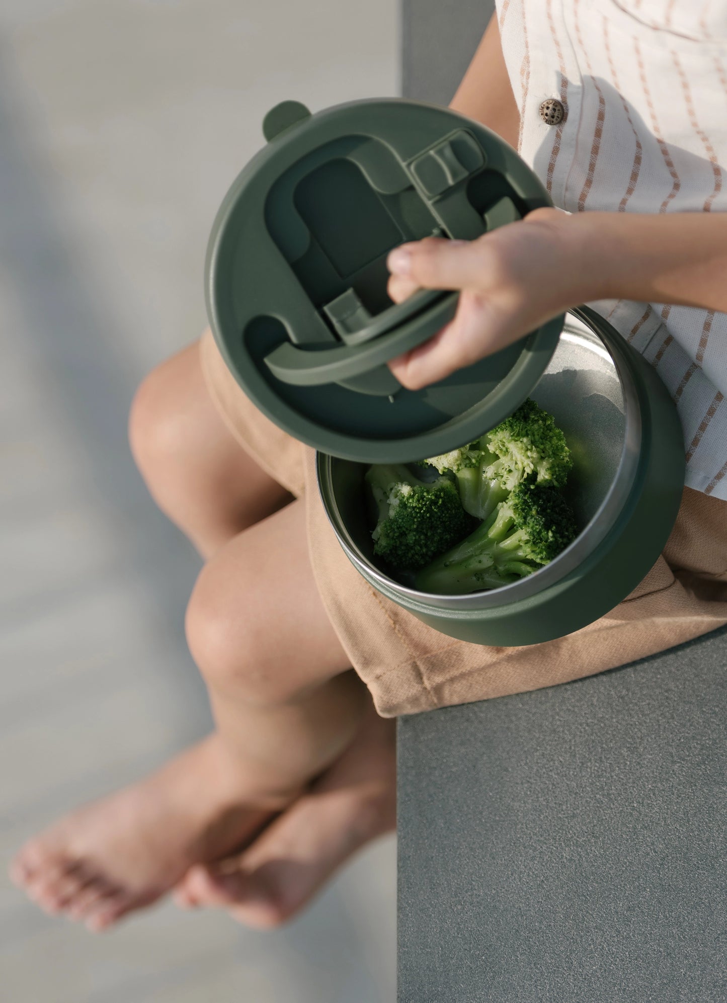 Insulated Food Jar 400ml - Green