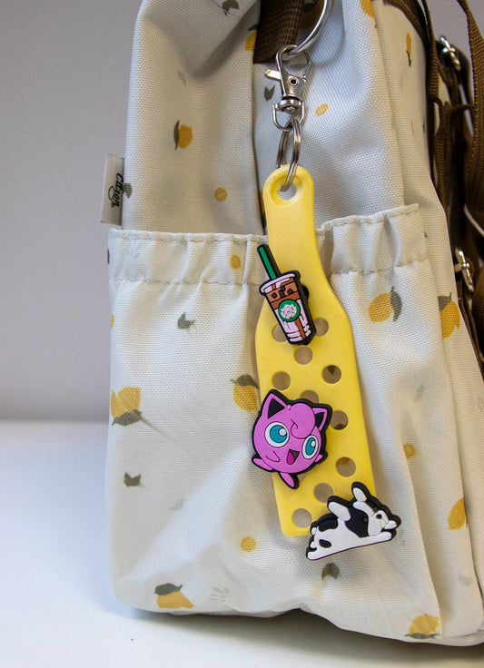 Keyring With Charms - Yellow