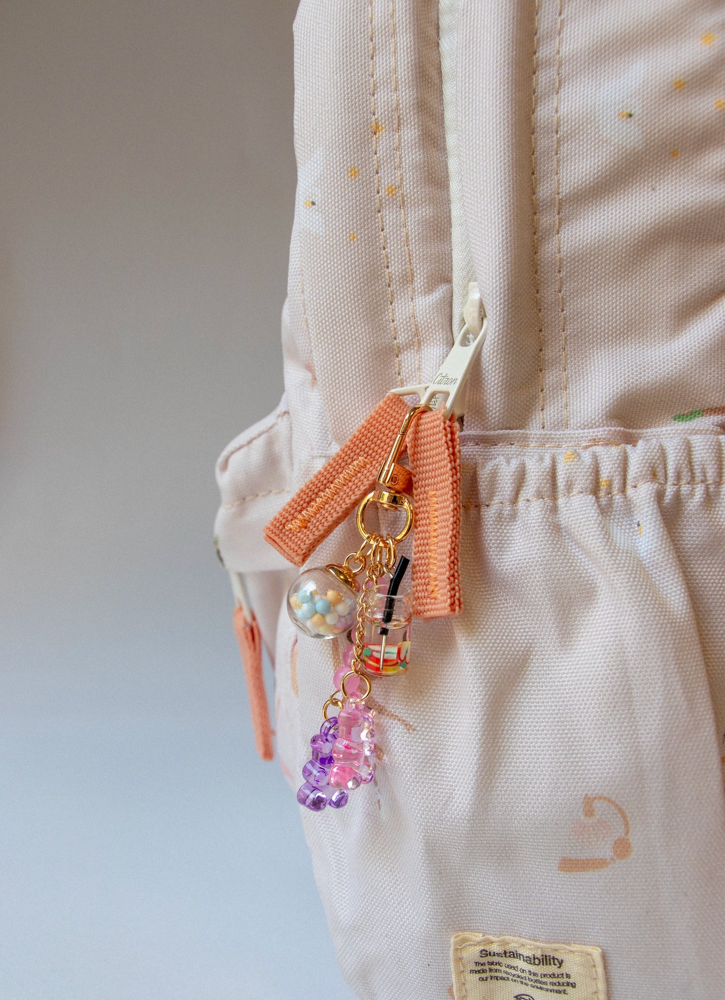 Kids Charm Keyring Multi
