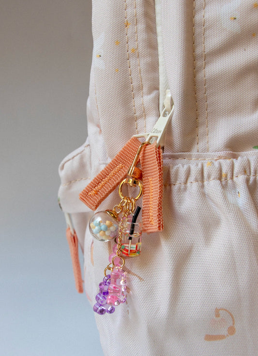 Kids Charm Keyring Multi