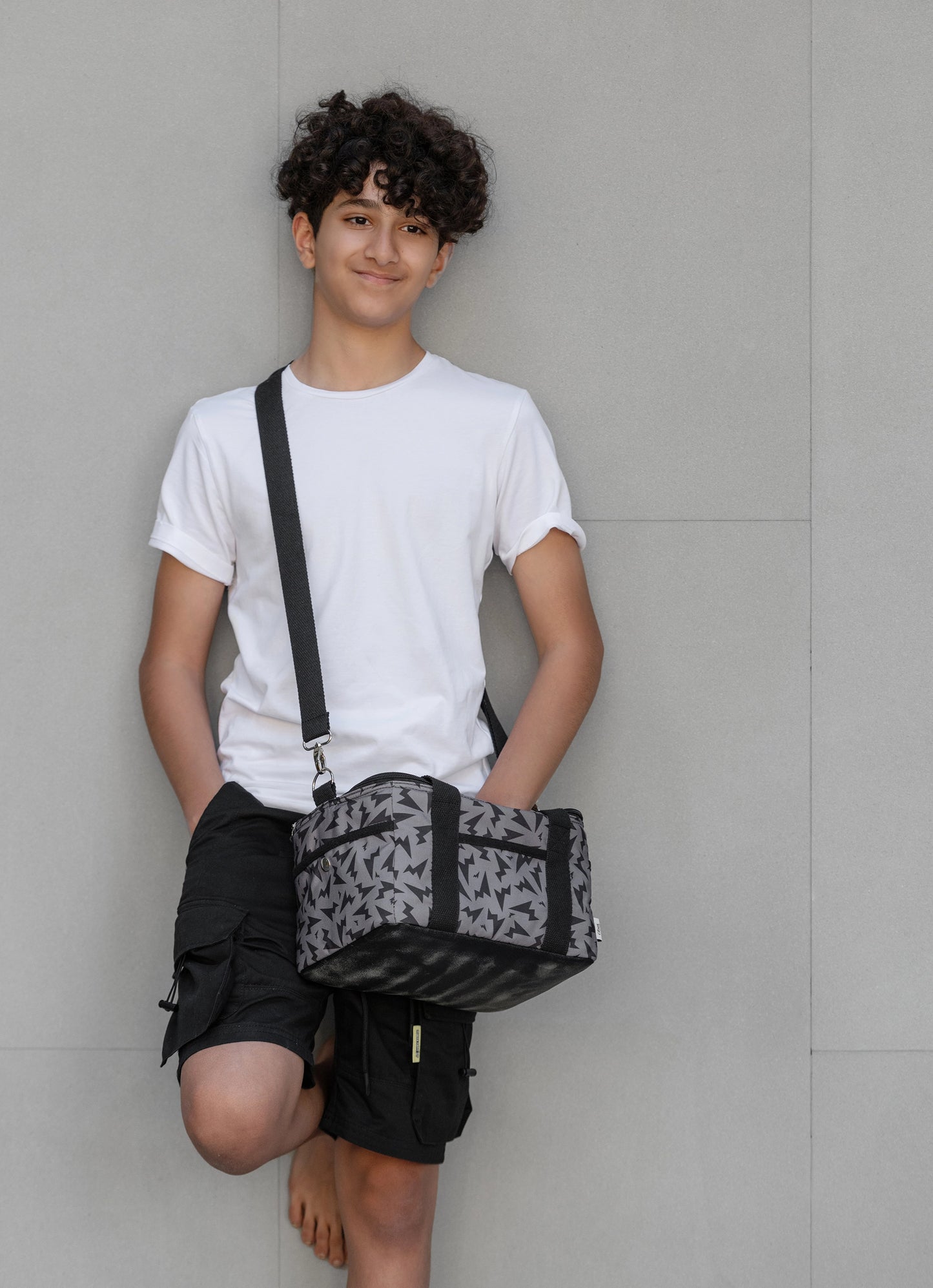 Insulated Picnic and Lunch Bag - Thunder Black