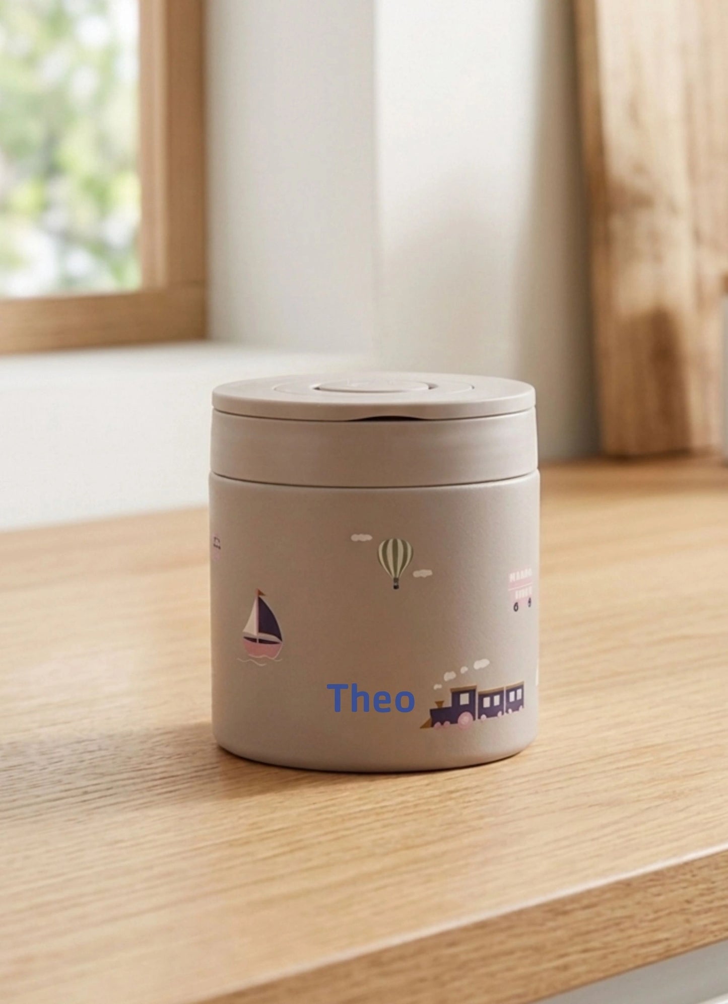 Insulated Food Flask 350ml - Vehicles