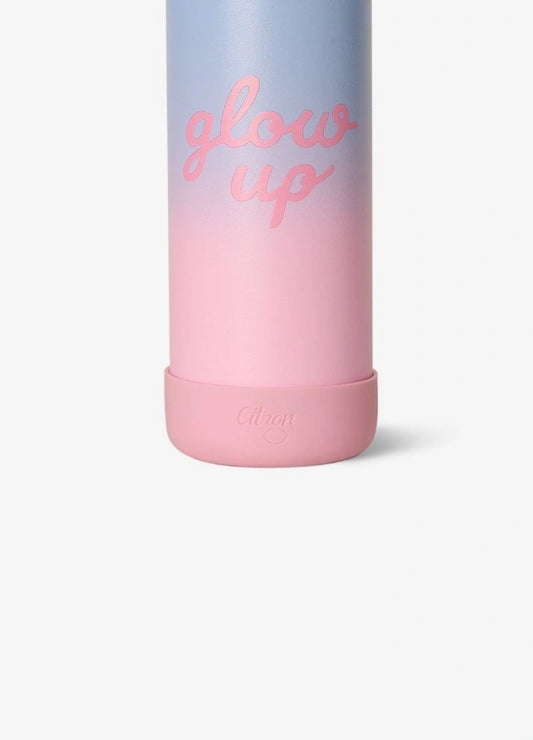 350ml Insulated Water Bottle - Glow Up Pink/Blue