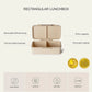 Rectangle Lunch Box - Caramel