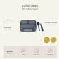 Bento Box Dark Blue
