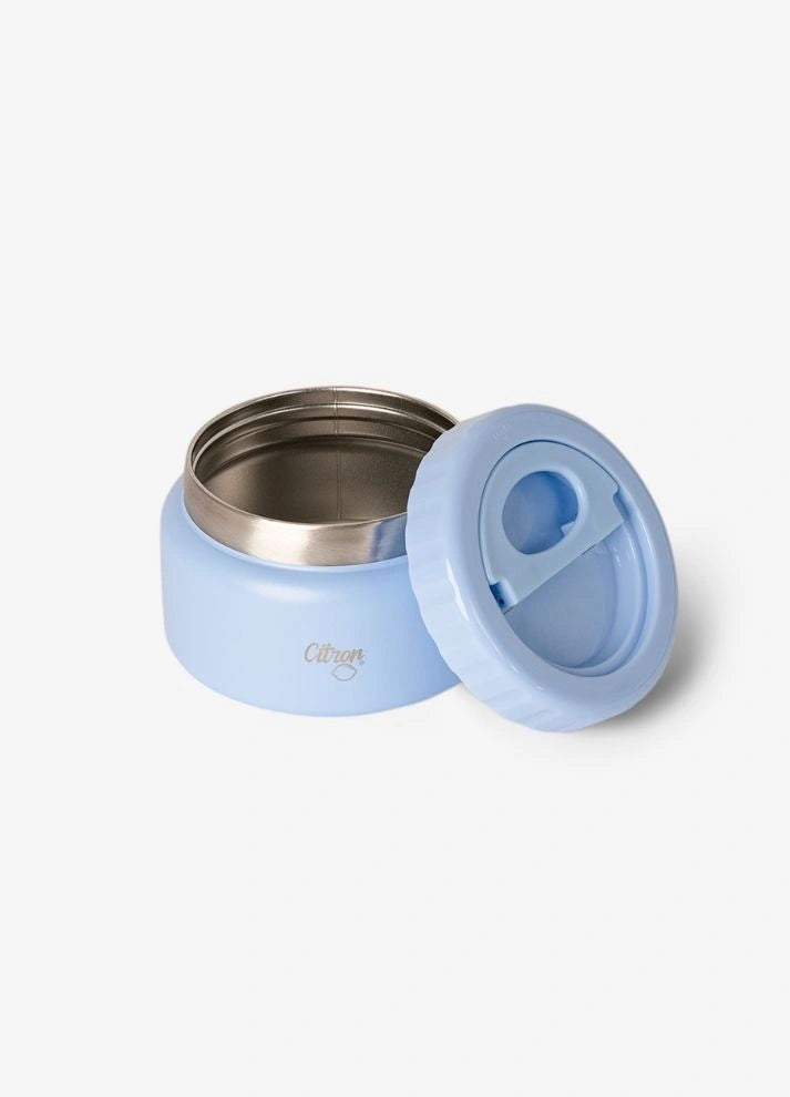 Insulated Food Flask 250ml - Baby Blue
