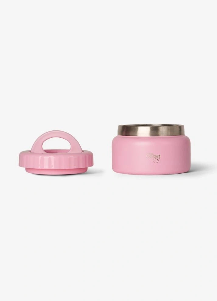 Insulated Food Flask 250ml - Baby Pink