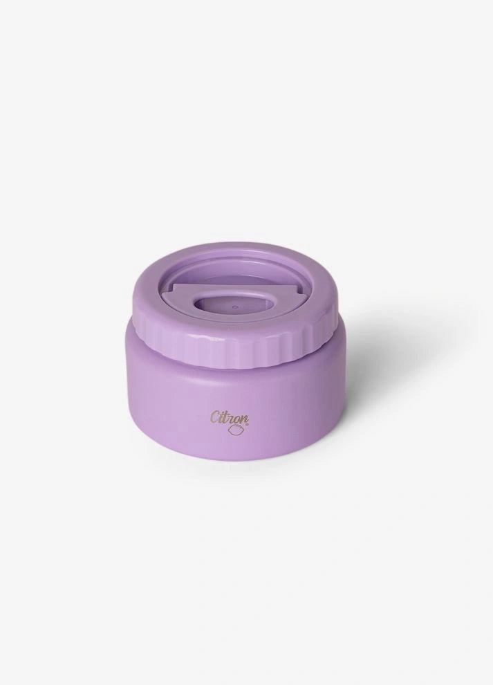 Insulated Food Flask 250ml - Purple