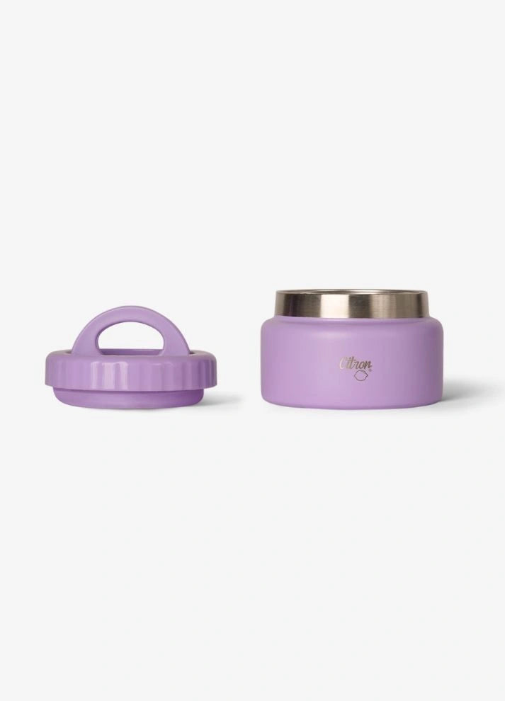 Insulated Food Flask 250ml - Purple