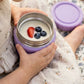 Insulated Food Flask 250ml - Purple