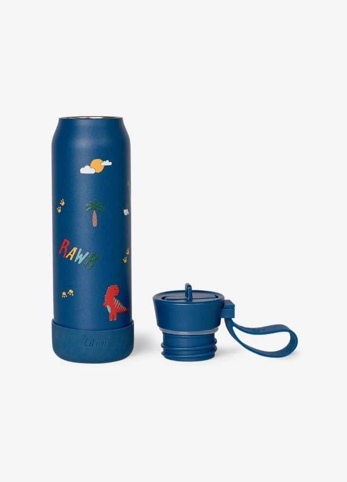 350ml Insulated Water Bottle - Dino