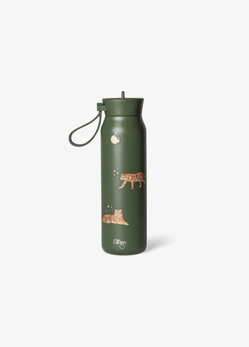 350ml Insulated Water Bottle Tiger