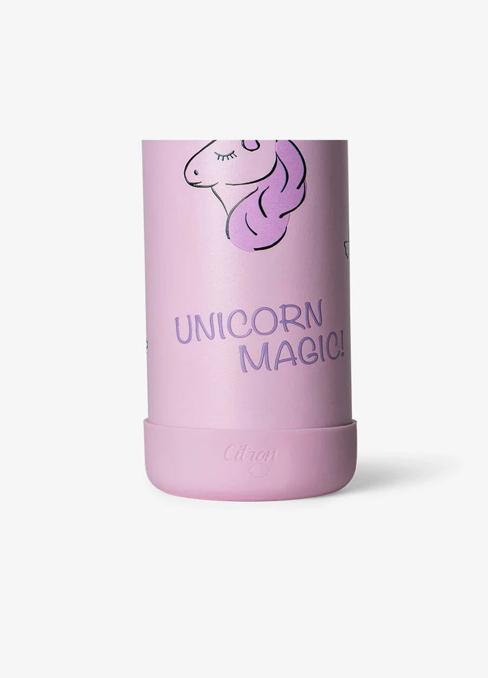 350ml Insulated Water Bottle Stormy Unicorn