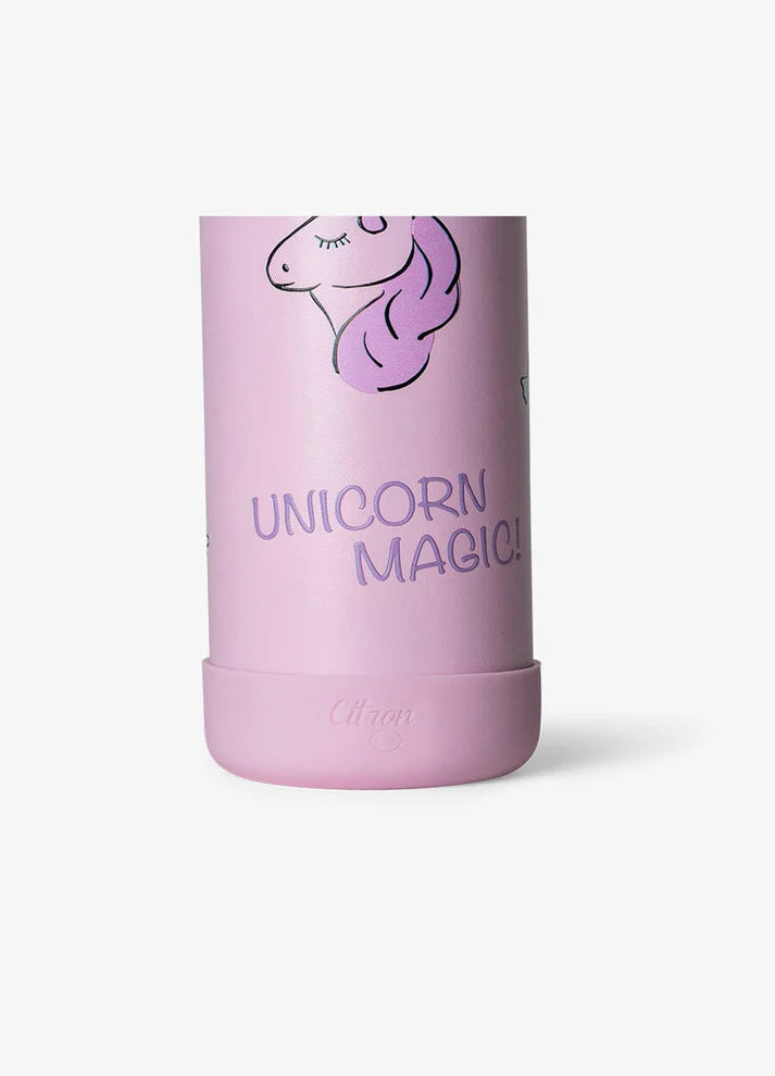 500ml Insulated Water Bottle Stormy Unicorn