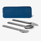 Cutlery Set with pouch - Blue
