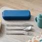 Cutlery Set with pouch - Blue