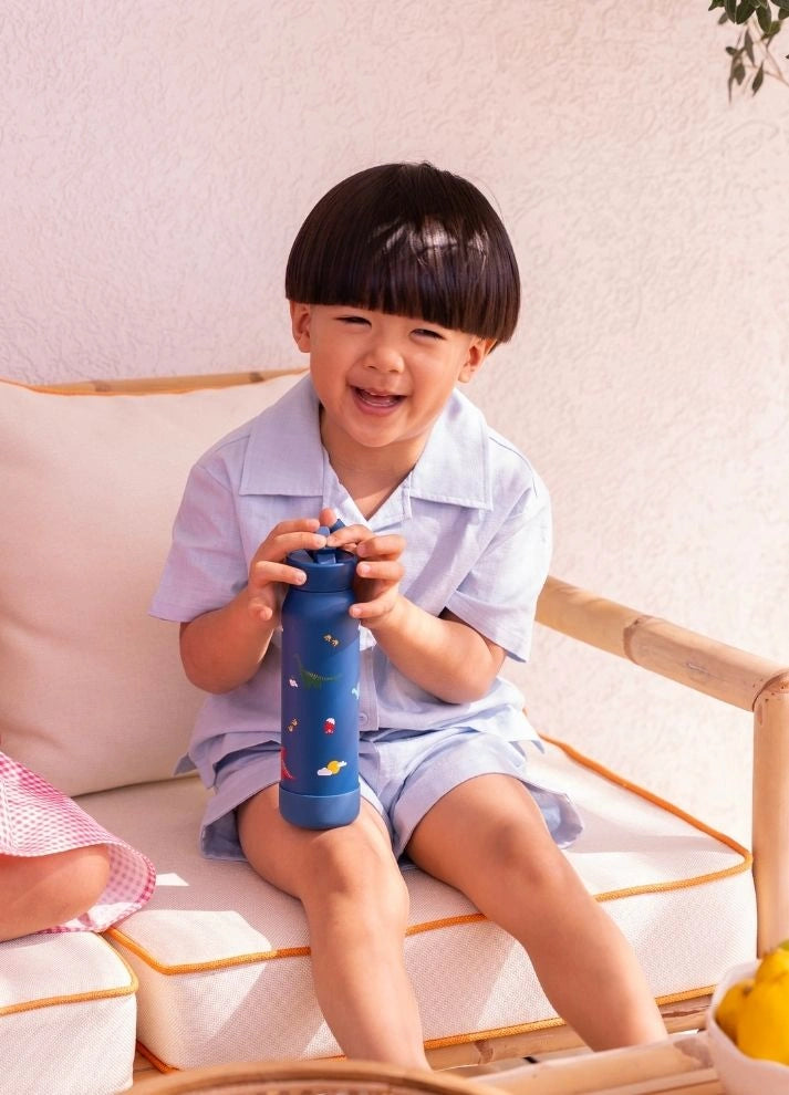 350ml Insulated Water Bottle - Dino