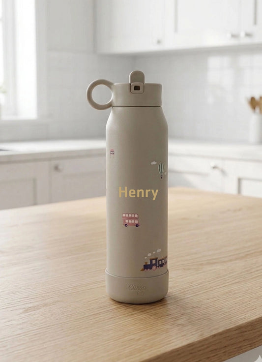 350ml Insulated Water Bottle - Vehicles