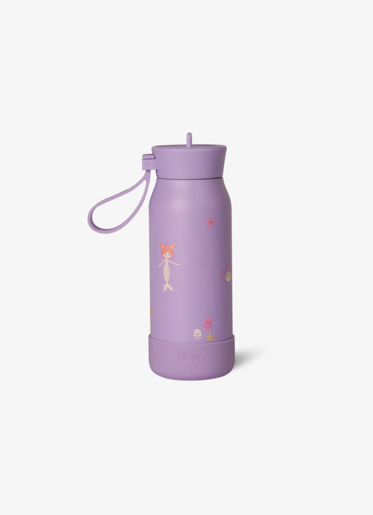250ml Insulated Water Bottle - Mermaid